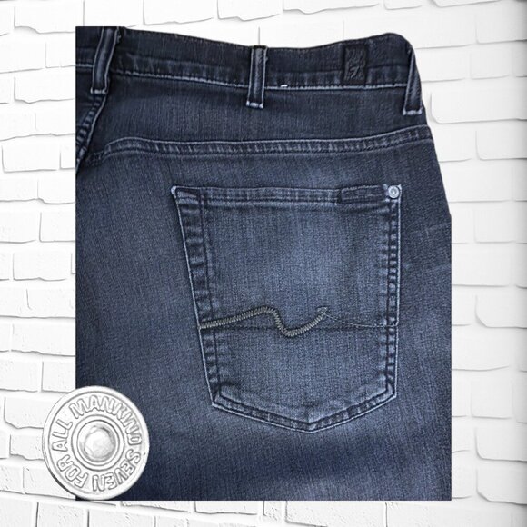 Men's Bootcut 7 For All Mankind Size: 38" - Picture 3 of 4
